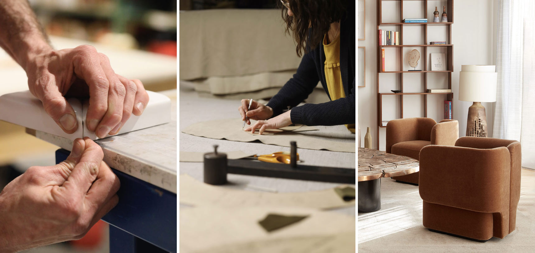 Atelier de fabrication de sièges et mobilier sur-mesure en Aveyron